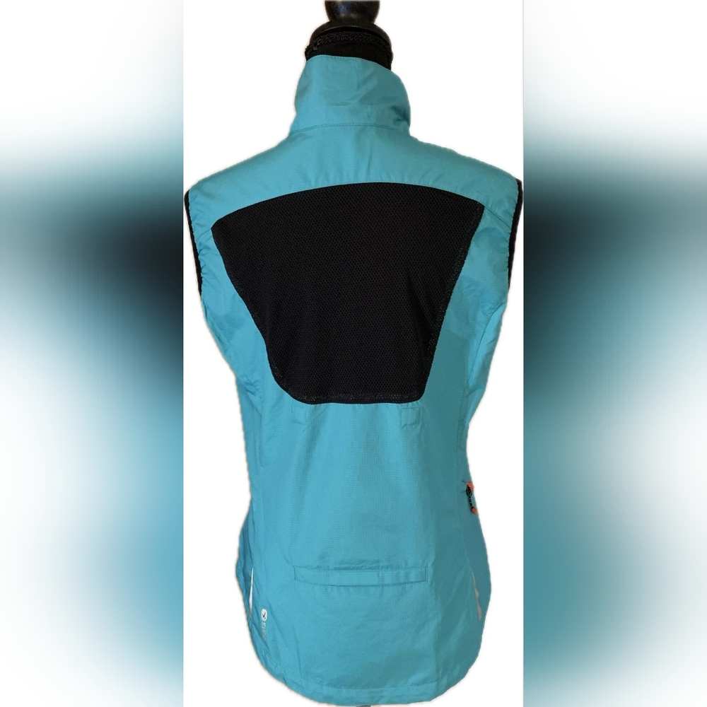 SUGOi Teal / Blue Running / Bicycle Jacket and Vest Size Small Petite (S/P) - Picture 15 of 16